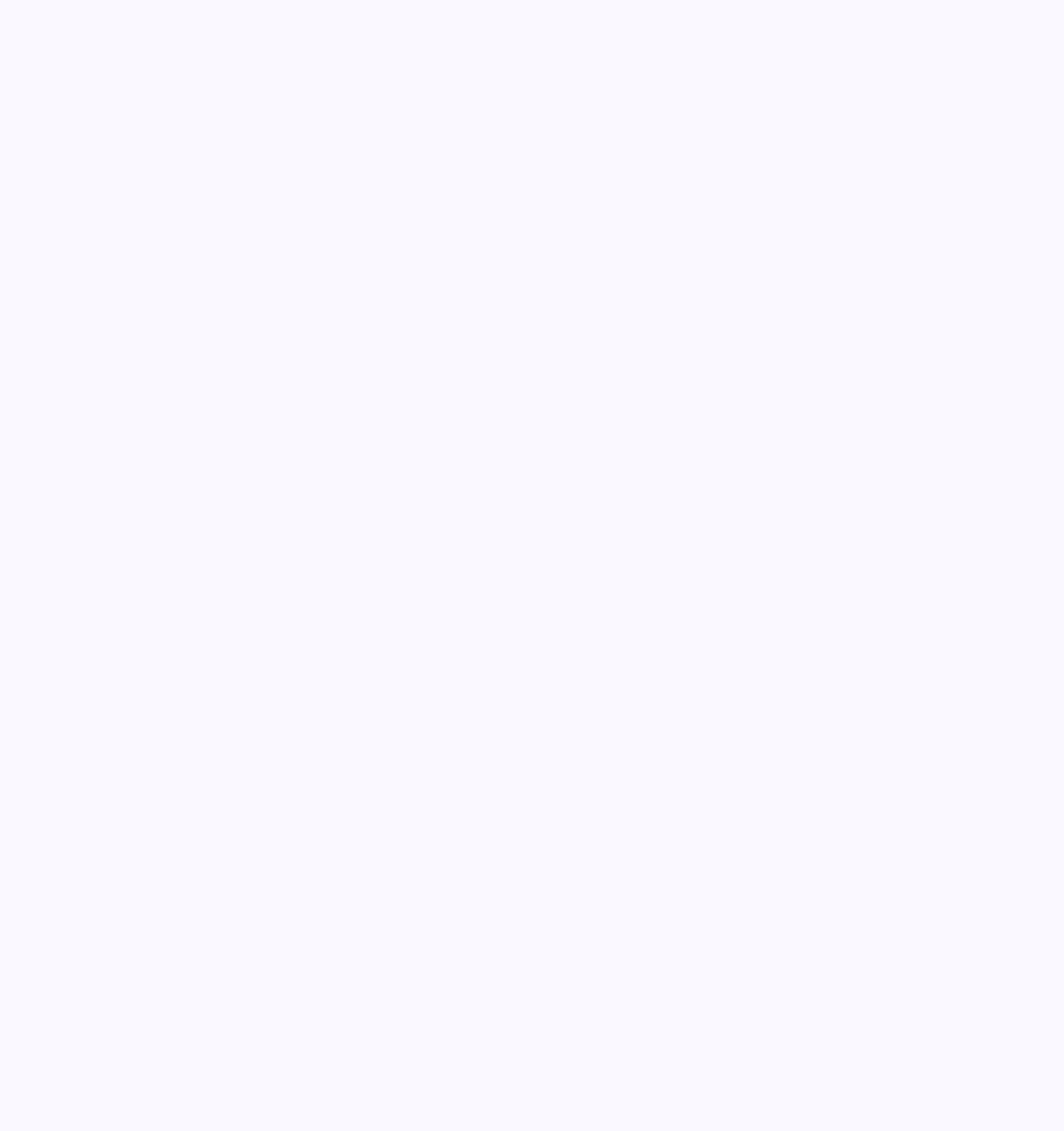 The Settings page, where the Notifications section holds the channel switches and the per-type grid.